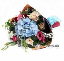 Bouquet with hydrangea